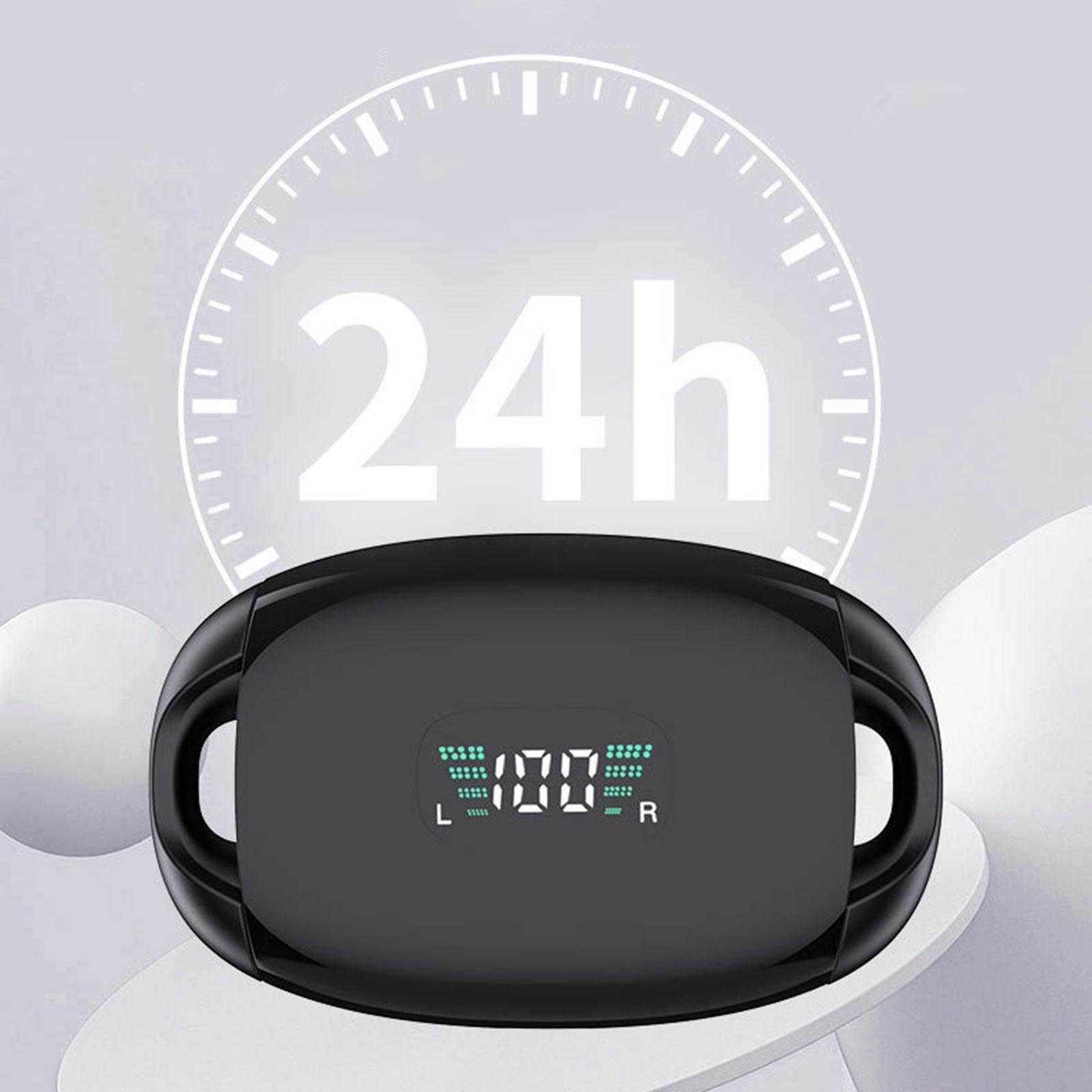 Ear Clip Headphones Touch Control Mini Clip on Earphones for Workout Outdoor