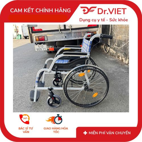 Xe lăn nhôm caro Lucass X-20L