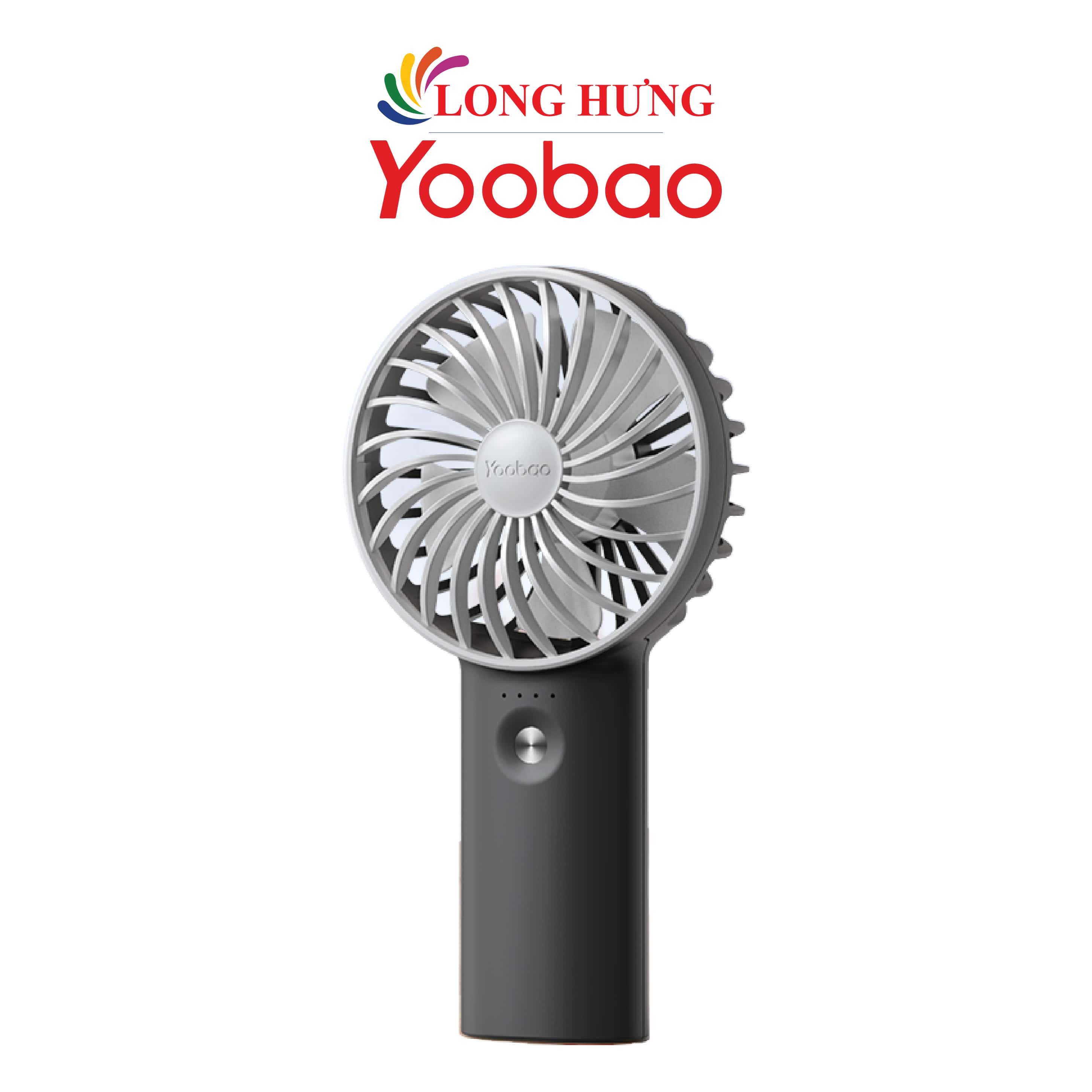 Quạt mini để bàn kiêm sạc dự phòng Yoobao 5000/6000mAh F3 Pro - Hàng chính hãng