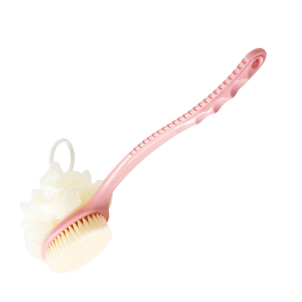 Plastic Long Handle Scrub Skin Massage Shower Brush Bath Back Brush