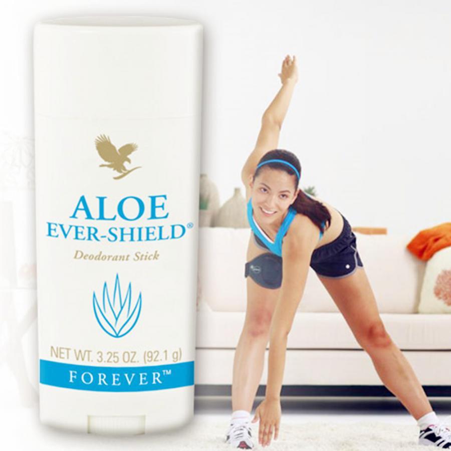 Combo 2 Sáp khử mùi không chứa muối nhôm Aloe Ever – Shield 92.1gr/tuýp