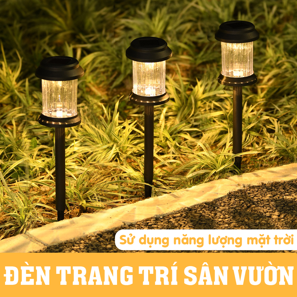 Đèn năng lượng mặt trời trang trí sân vườn, hiệu ứng ánh sáng ấn tượng,điểm nhấn cho ngôi nhà của bạn- K1609