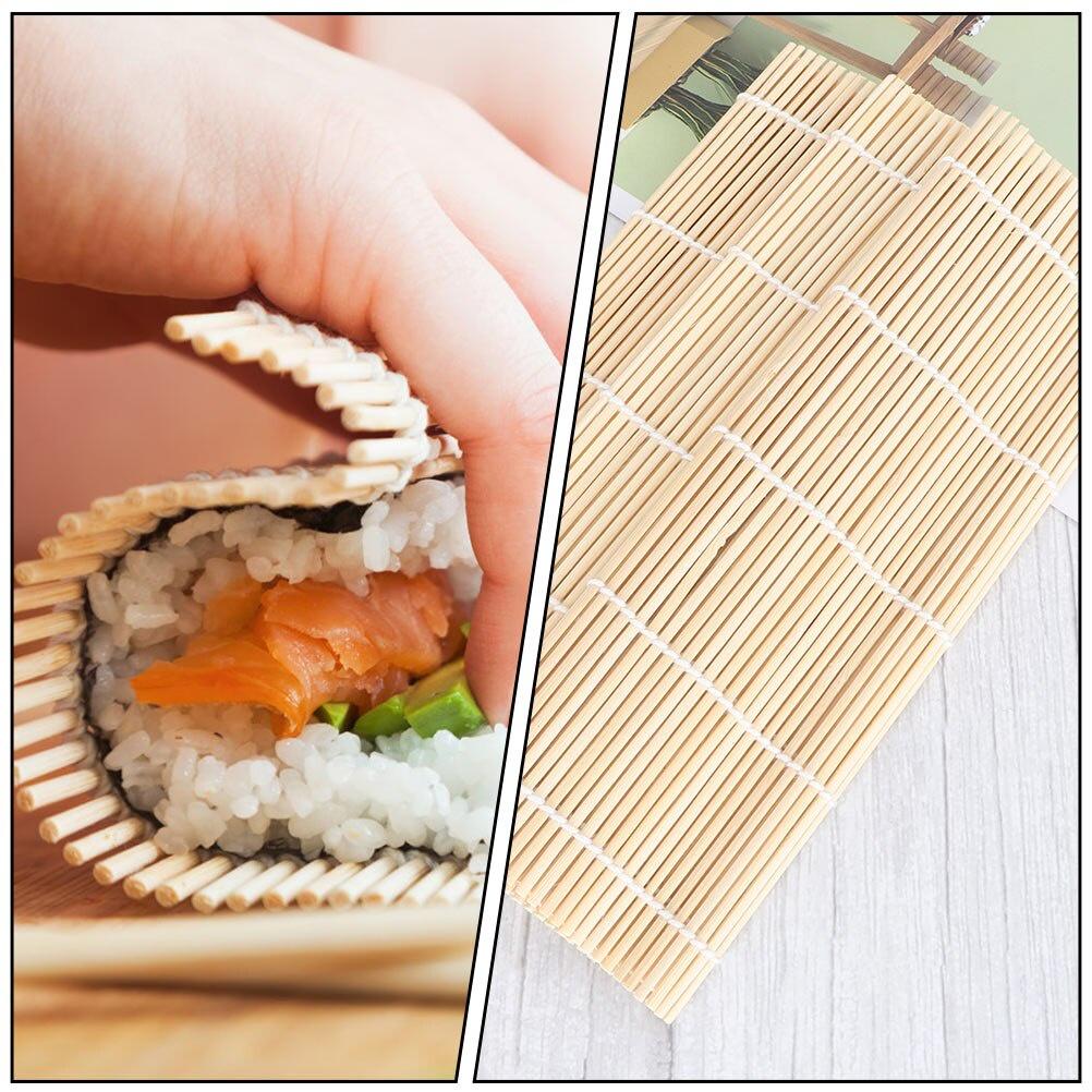 Dụng Cụ Cuộn Sushi - Mành Tre Cơm Cuộn Kimbap Sushi Rong Biển Đa Năng Dễ Sử Dụng