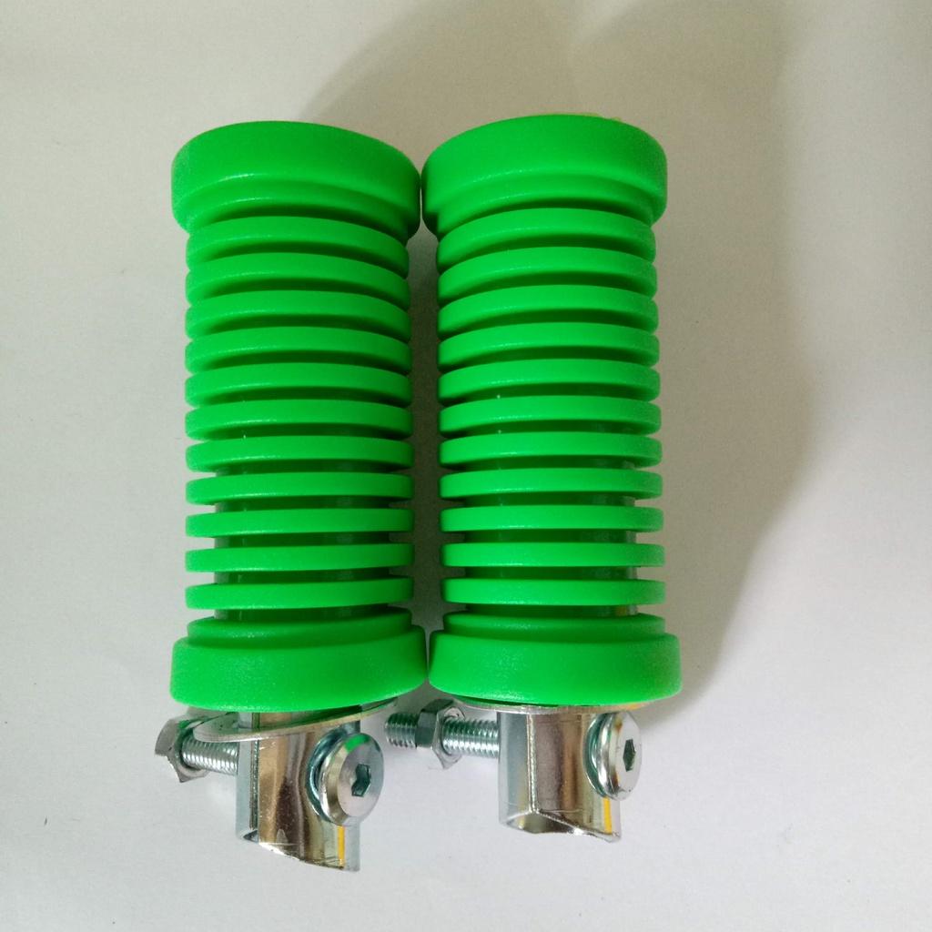 Cặp gác chân sau cao su màu cho xe số