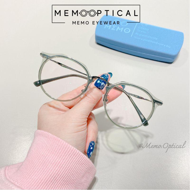 Gọng Kính Hàn Quốc Dáng Mắt Mèo LookFace 3504 Phong Cách Thời Trang Memo Optical