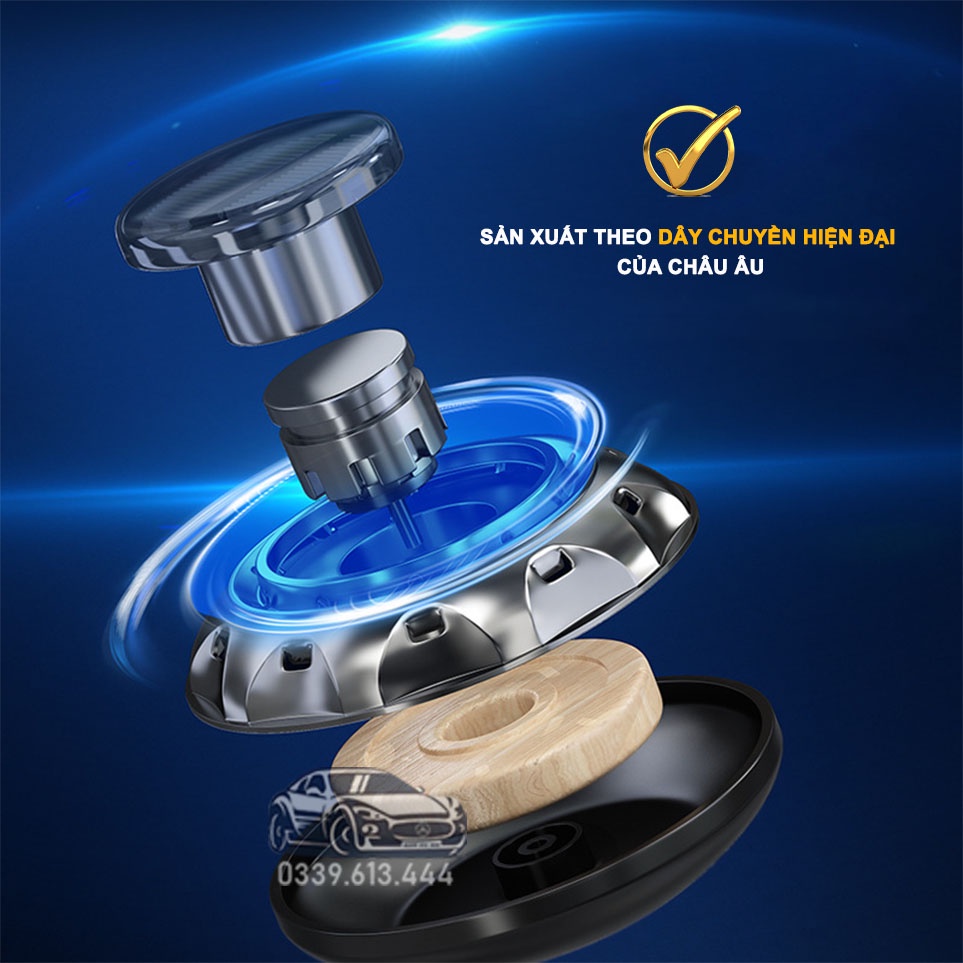 Máy khuếch tán tinh dầu,nước hoa khử mùi ô tô thương hiệu cao cấp,Hoạt động năng lượng mặt trời đế chống trơn trượt
