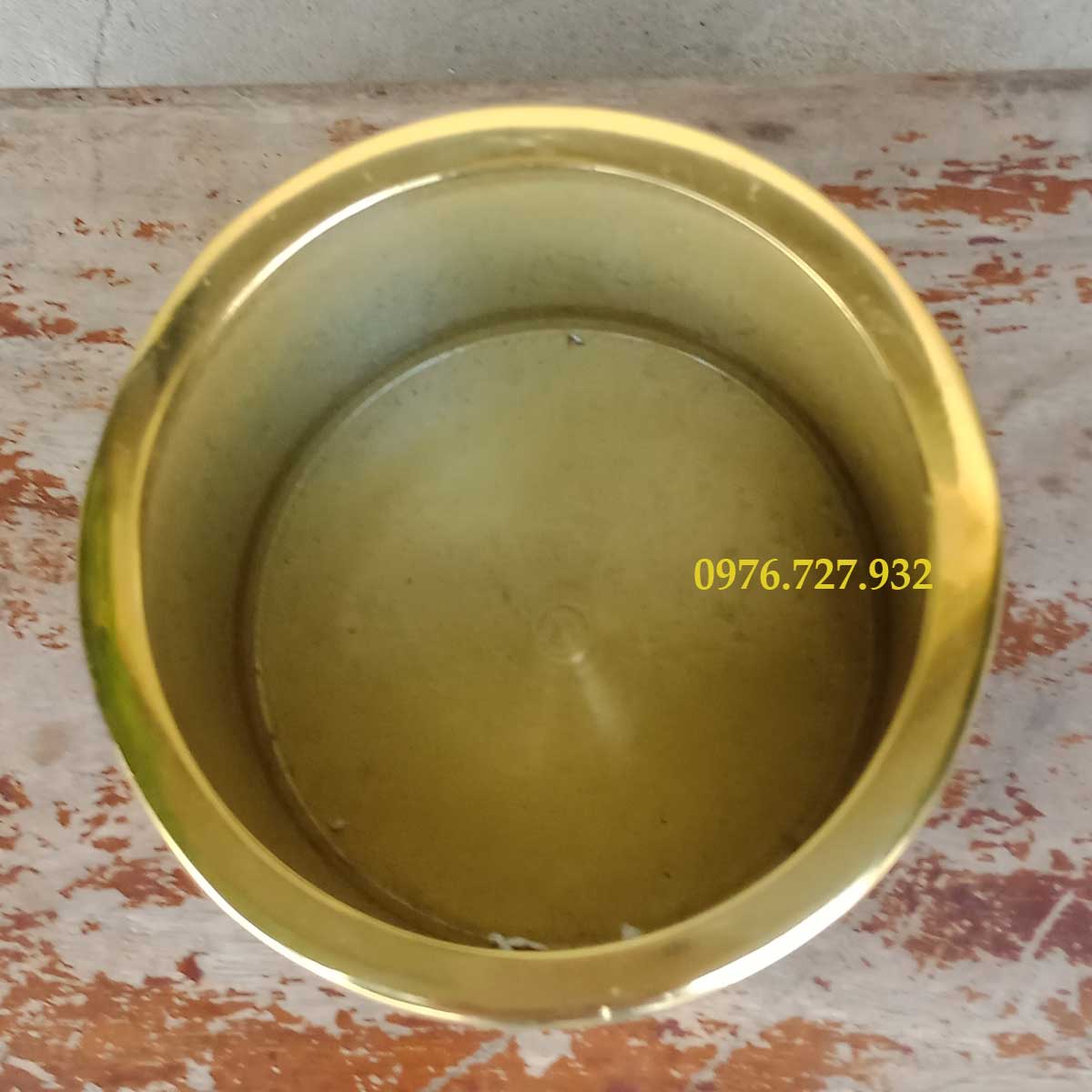 Bát hương bằng đồng đường kính 12cm, bát hương đồng, bát hương thờ cúng bằng đồng, lư hương