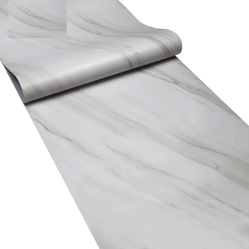 COMBO CUỘN 3 mét decal dán nền dán sàn ĐÁ VÂN THẲNG HS2301 KHỔ 60CM KEO SẴN
