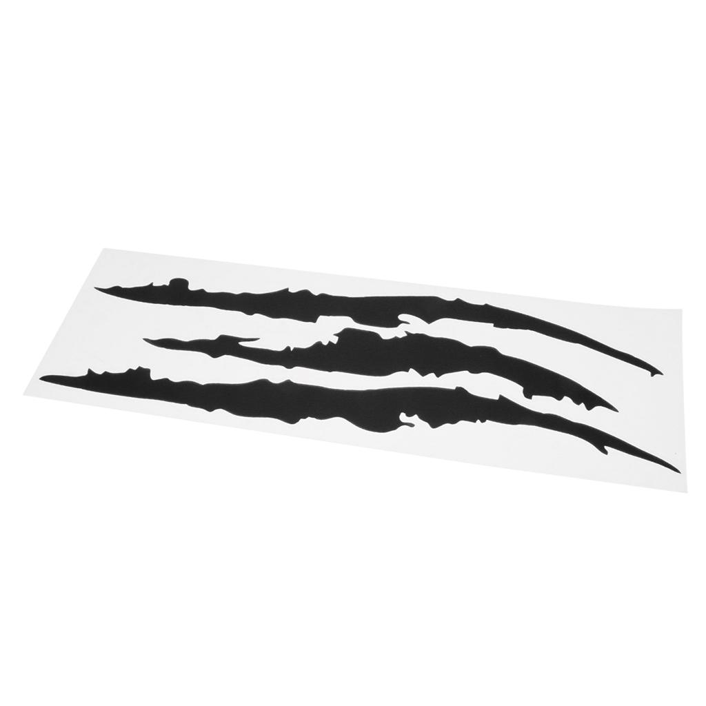 Monster Sticker Scratch Stripe Claw Marks Car Bike Auto Vinyl Sticker Decals