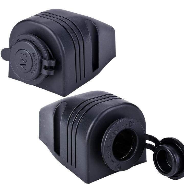 3xDC 12V Waterproof Motorcycle Cigarette Lighter Power Supply Outlet Socket