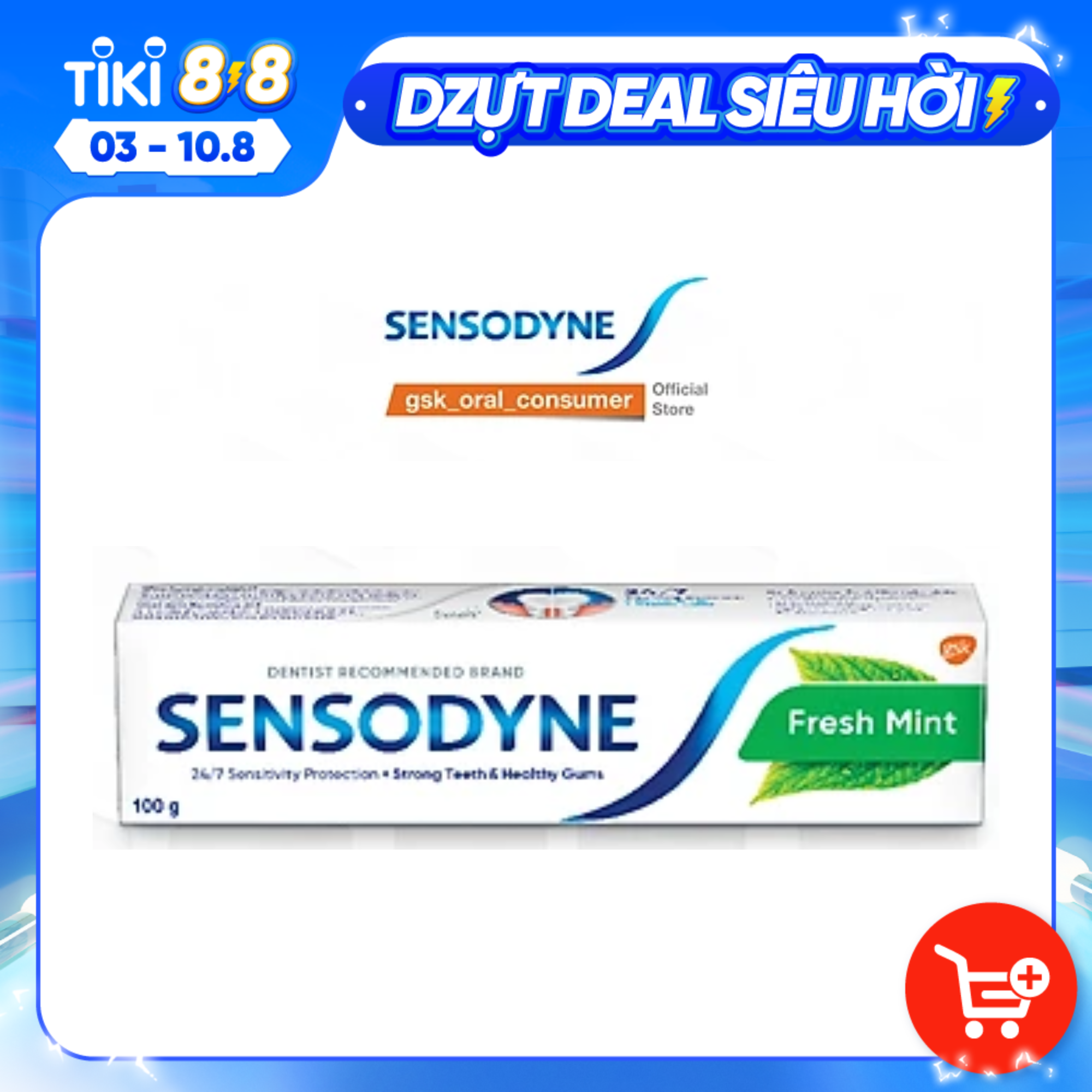 Kem đánh răng Sensodyne Freshmint 100g