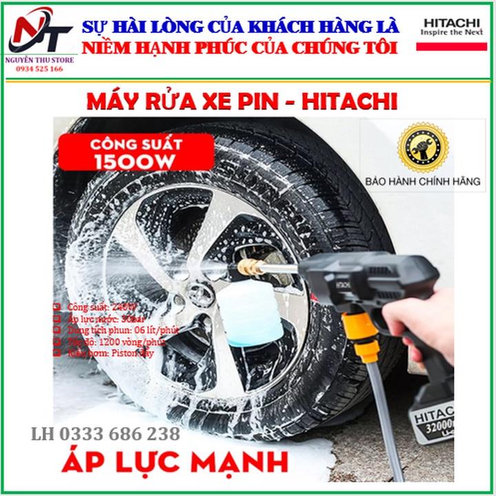 Máy rửa xe pin HITACHI, hàng chính hãng