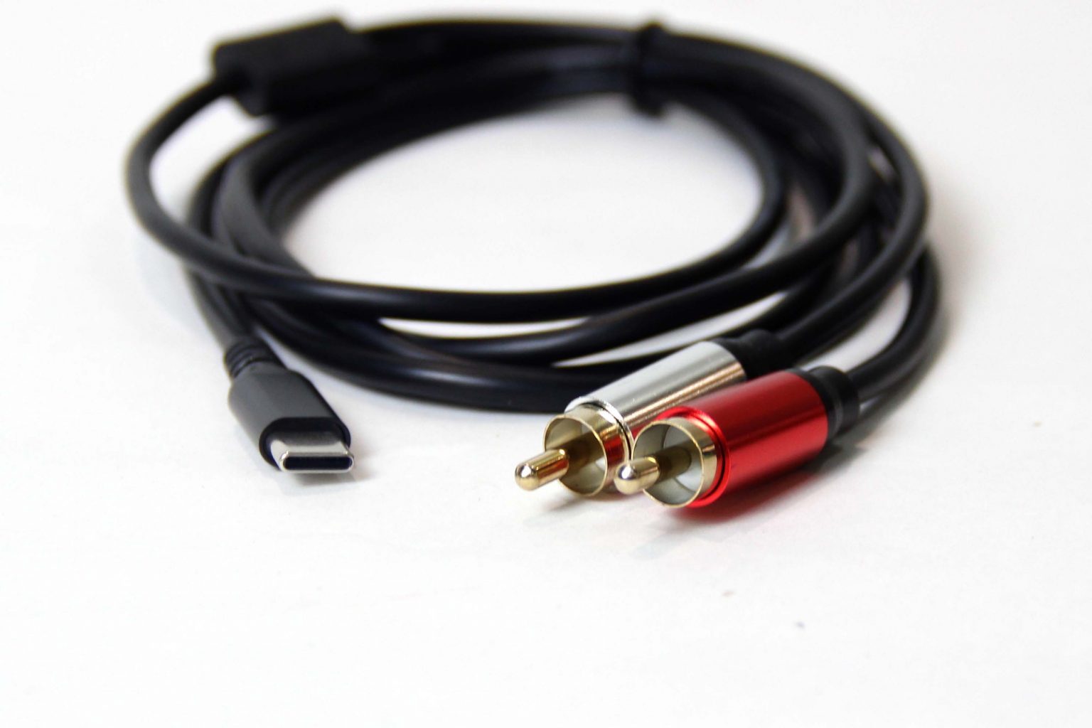 Cáp type C sang AV 1.5m - Dây âm thanh từ điện thoại sang amply (cable type C to RCA) - Hàng chính hãng