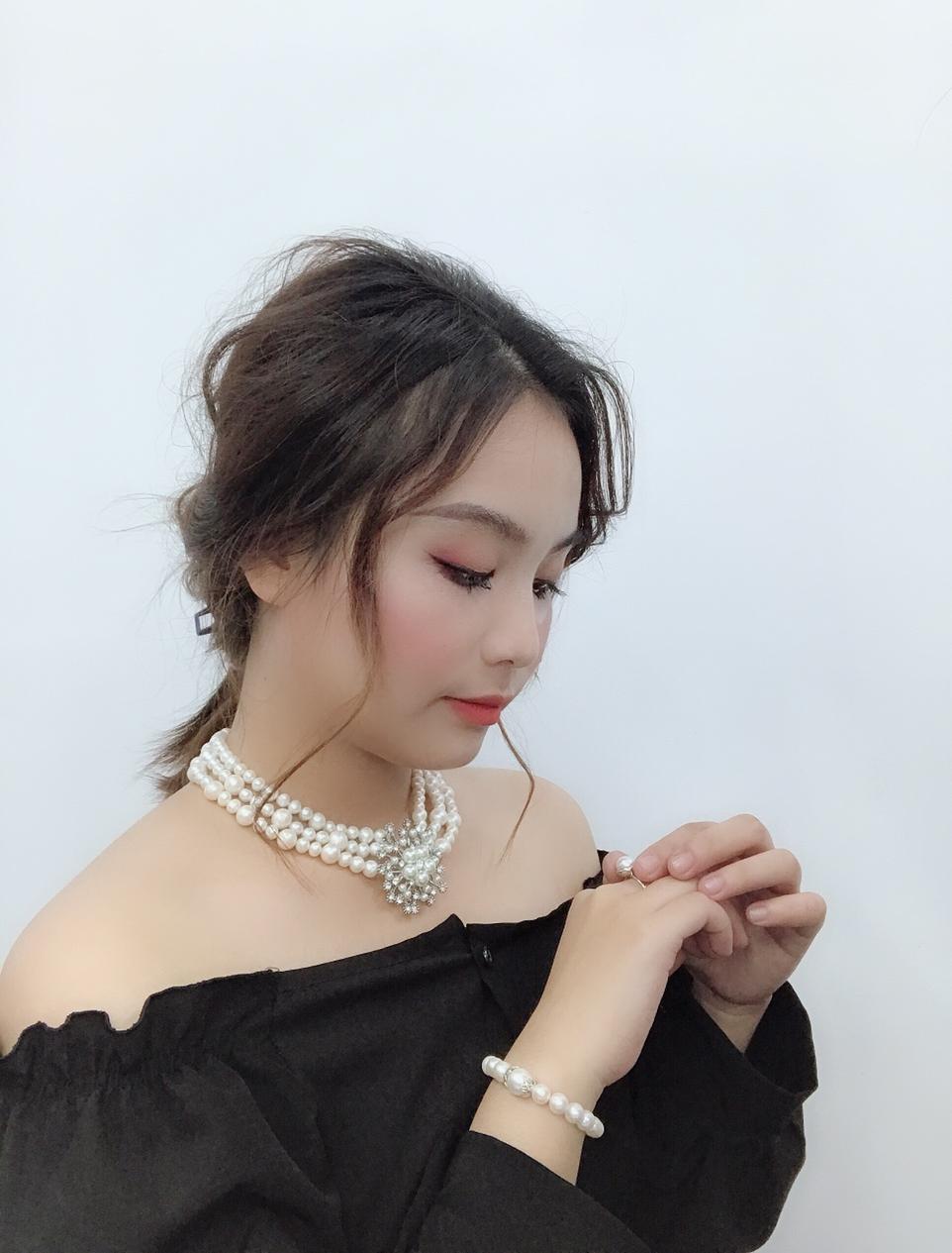 Vòng Tay Ngọc Trai 8mm Phối Charm Bạc Thái