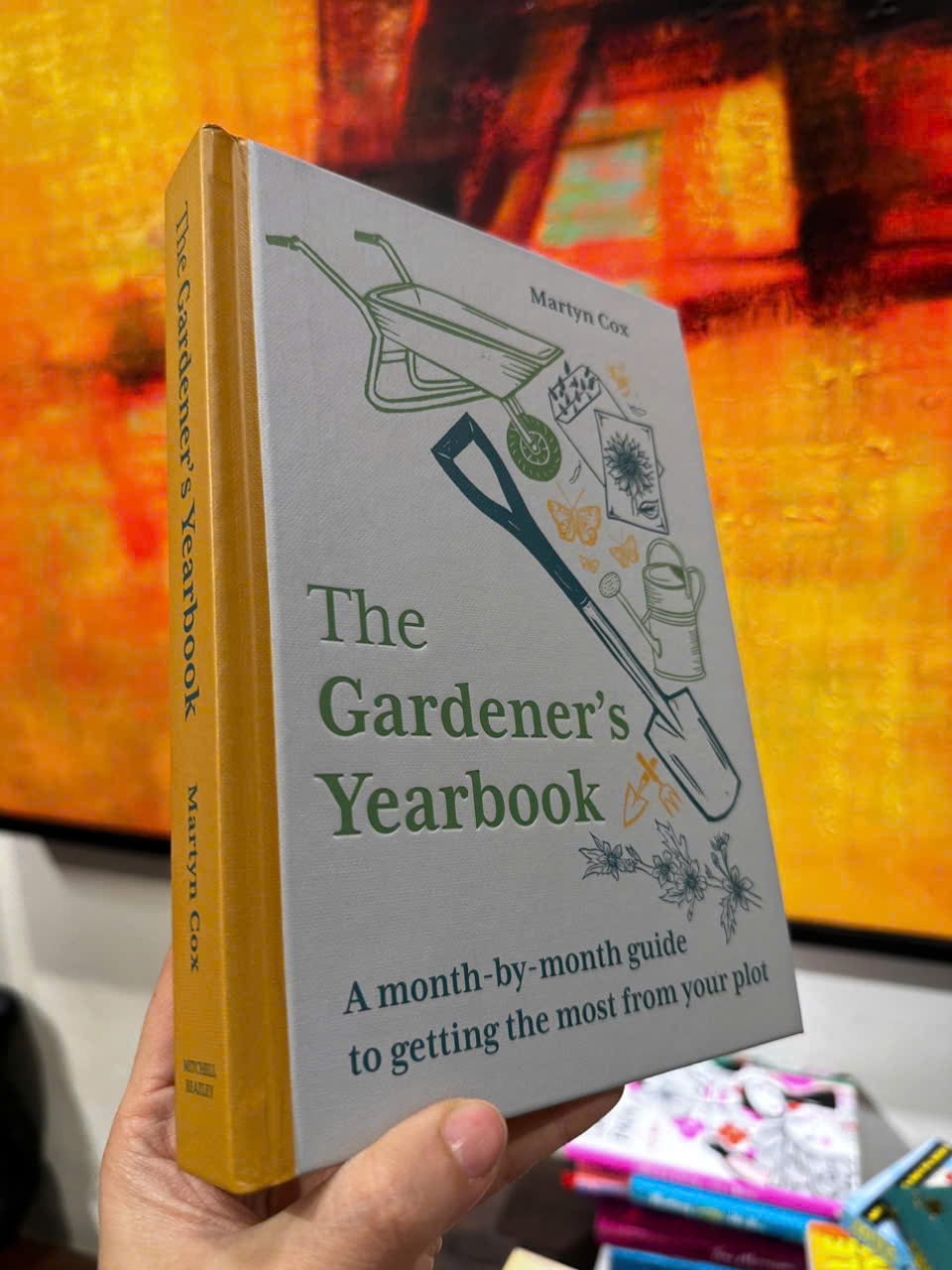 Sách - The Gardener's Yearbook: A month-by-month guide to getting the most out of your plot by Martyn Cox