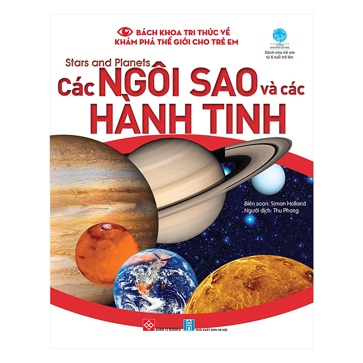 Combo 2 Cuốn: 100 Bí Ẩn Đáng Kinh Ngạc Về Vũ Trụ + Bách Khoa Tri Thức Về Khám Phá Thế Giới Cho Trẻ Em - Stars And Planets - Các Ngôi Sao Và Các Hành Tinh