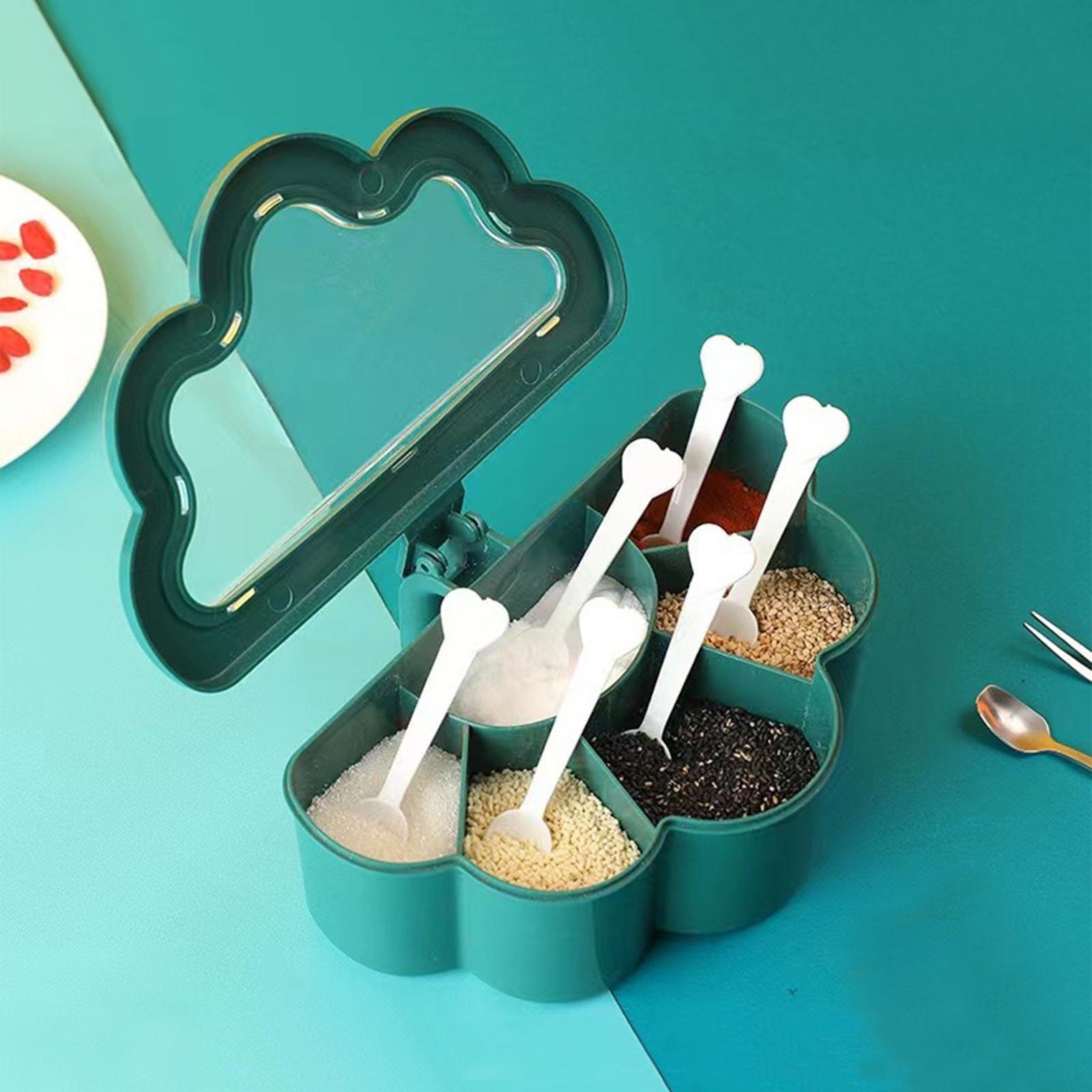 Spice Storage Container Durable Seasoning Box for Baking Restaurant Supplies