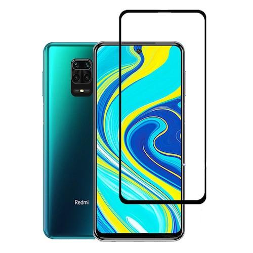 Kính Cường Lực Xiaomi Redmi Note 9S 9D Full Keo Full Màn - Miếng Dán Màn HÌnh Cao Cấp - Màu Đen