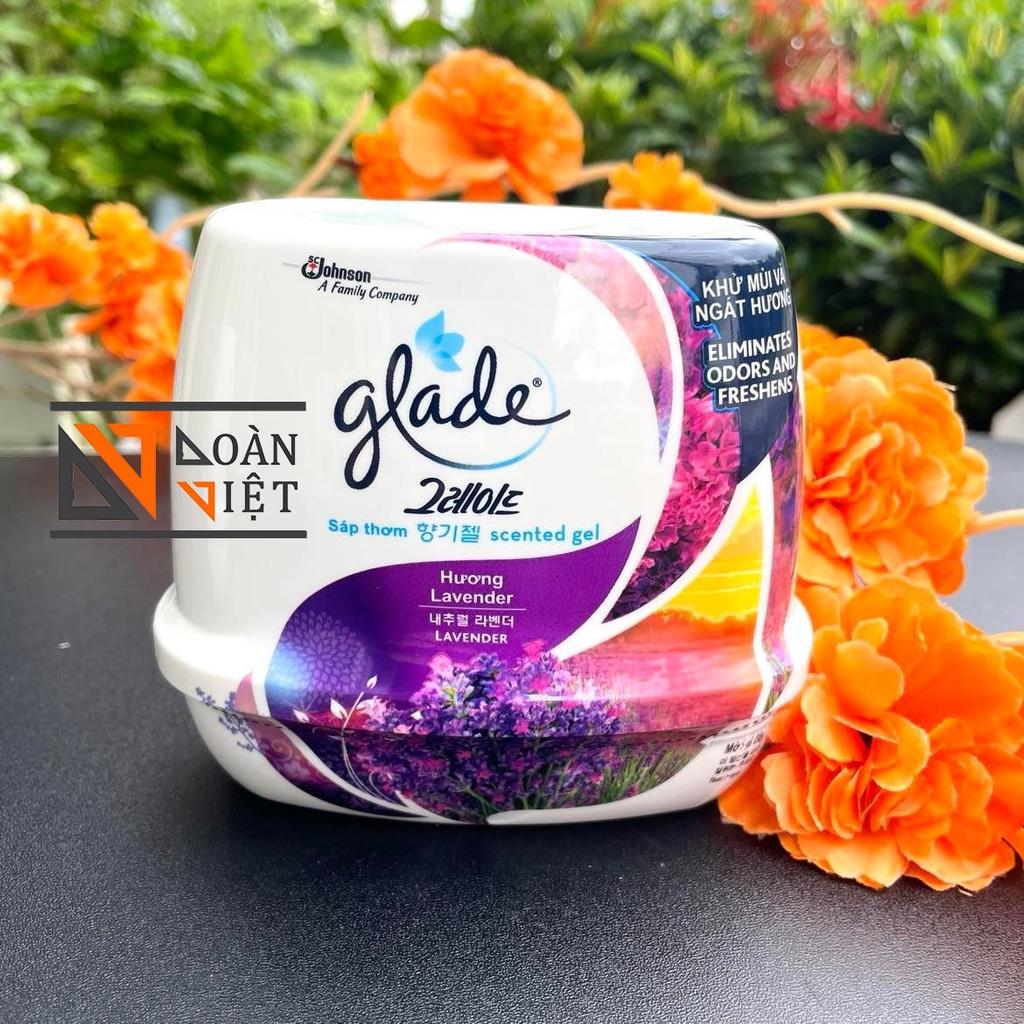 Sáp Thơm Glade 180g - Hương Lavender - Khử mùi và ngát hương