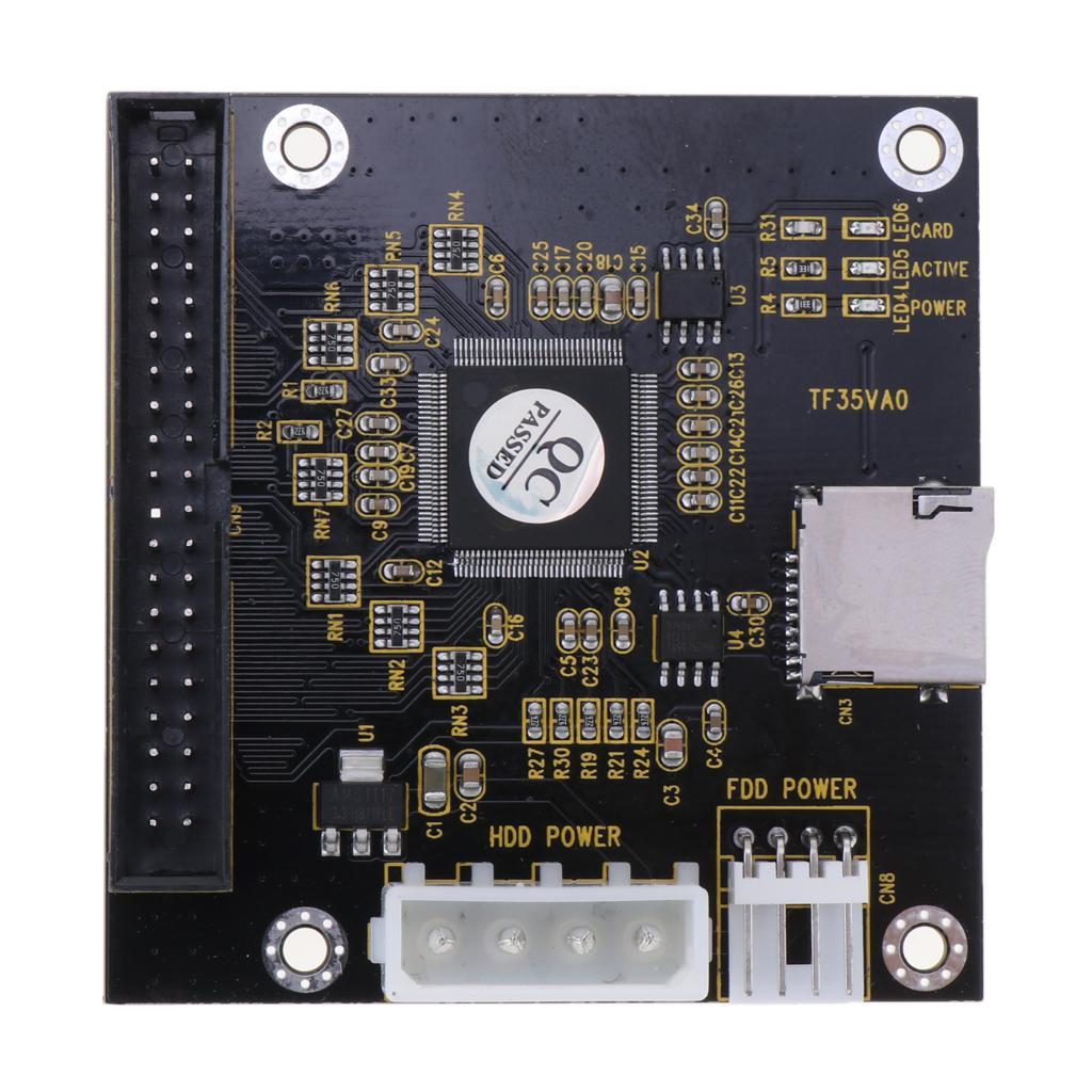 Micro SD SDHC TF Flash Memory Card SD Card to IDE SSD Adapter