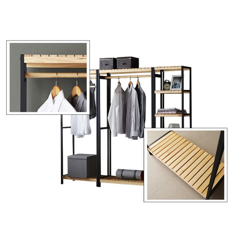 Kệ treo quần áo size L, Đơn giản, Tinh tế và sang trọng, sản phẩm xuất khẩu Hàn Quốc, đạt chất lượng Hàn Quốc