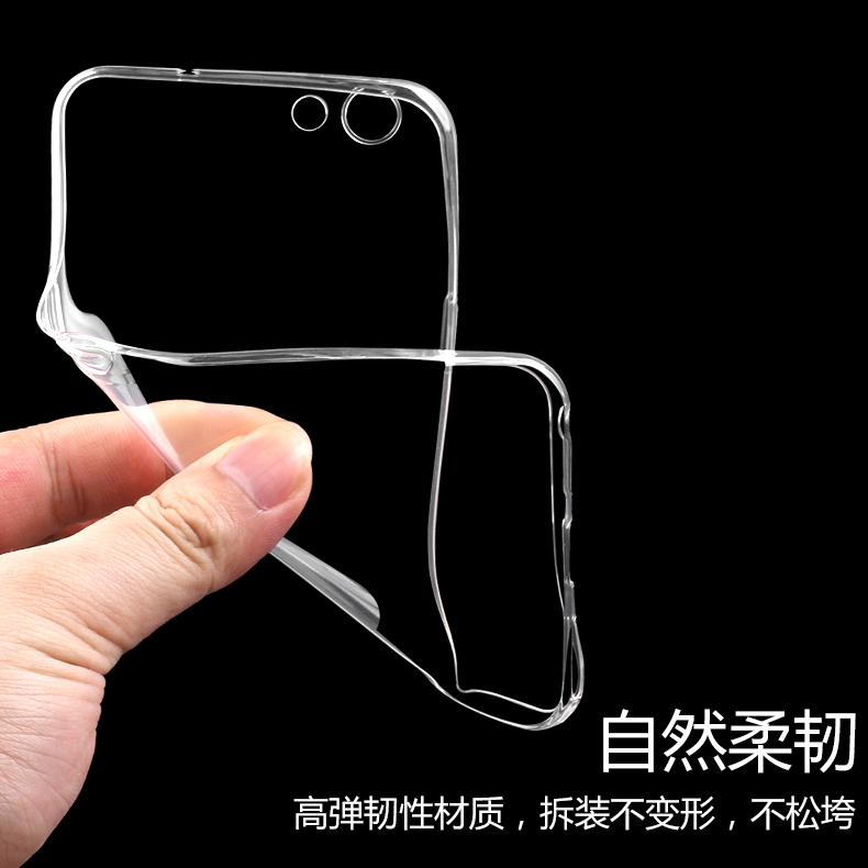 Ốp lưng cho Oppo F7 dẻo trong suốt - Màu trắng trong suốt