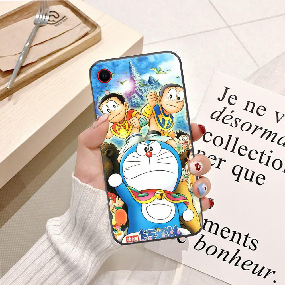 Ốp lưng điện thoại Iphone XR viền silicon dẻo TPU hình Doremon Phiêu Lưu - Hàng chính hãng