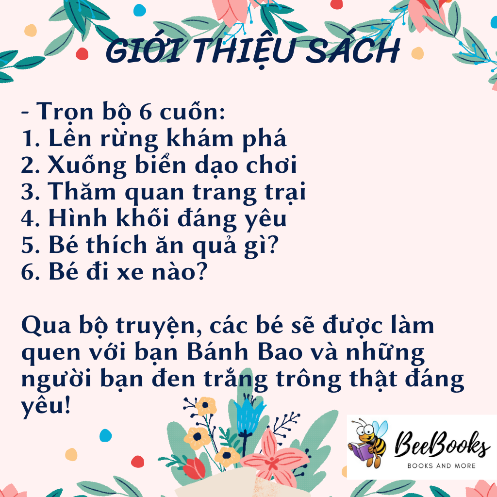 Combo 6 cuốn sách Ehon Song Ngữ Kích Thích Thị Giác Cho Bé 0-3 tuổi Black and White books