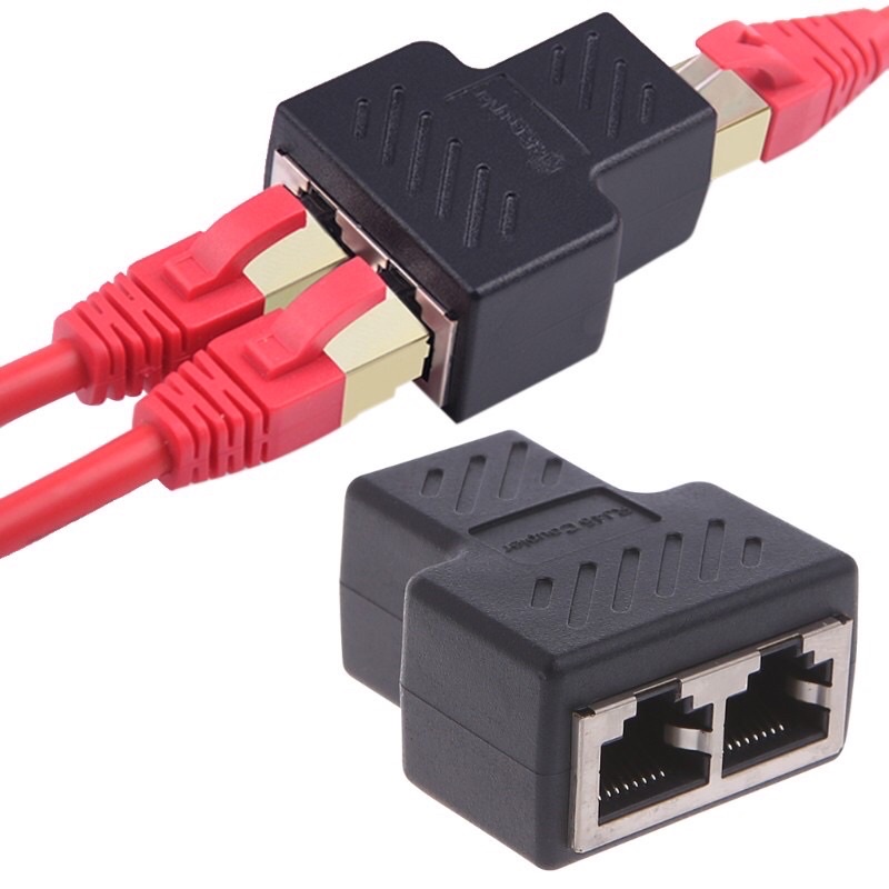 Đầu chia 1 thành 2 cổng LAN RJ45 - Hàng nhập khẩu