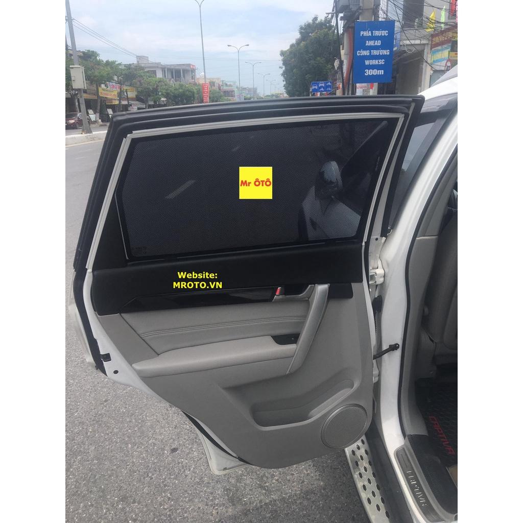 Rèm Che Nắng Xe Chevrolet Captiva 2006-2015 Loại 1. Cam Kết Vải Dày Dặn, Chuẩn Khít Theo Xe