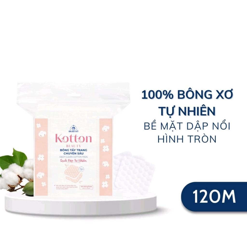 Bông Tẩy Trang Bạch Tuyết Chuyên Sâu Kotton Beauty