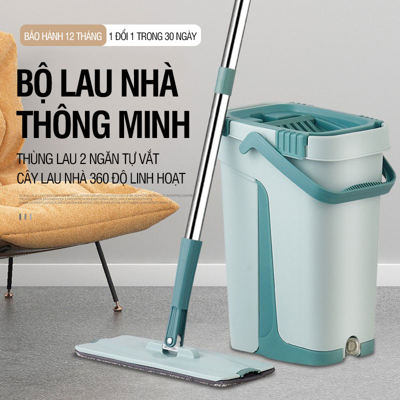 Miếng lau sơ cua Cây lau nhà KITIMOP-C6, S1, S2 ( 33 x 12cm)