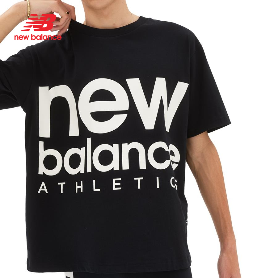 Áo thun thời trang unisex New Balance LIFESTYLE T-SHIRT U BLACK - UT23505BK (form quốc tế)