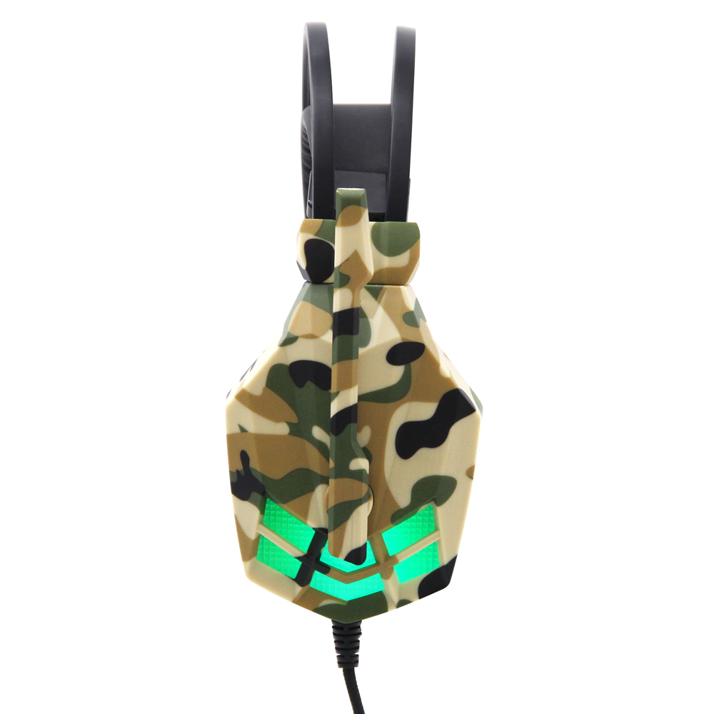 Tai Nghe Chơi Game Sy850mv Có Dây 3.5mm Loại Bỏ Tiếng Ồn Với Mic Đèn LED