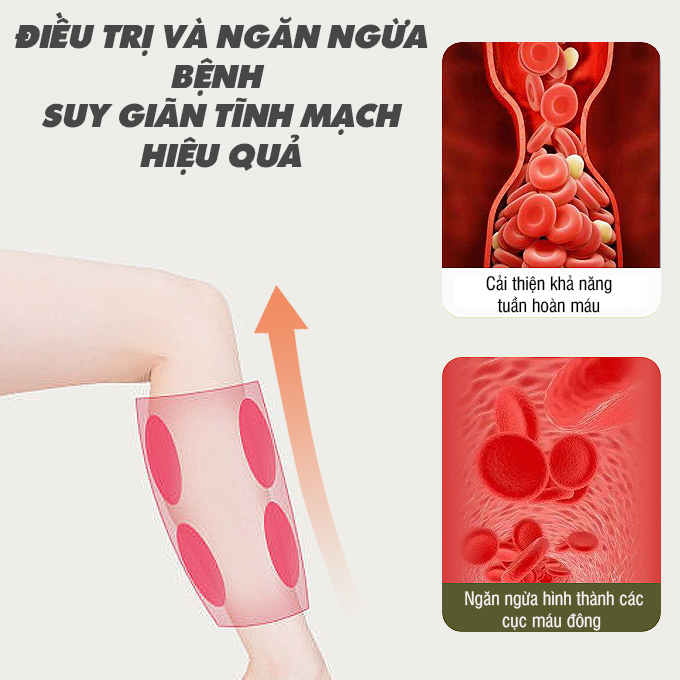 Máy nén ép suy giãn tĩnh mạch OKACHI LUXURY JP-3000 Plus (Pin sạc)