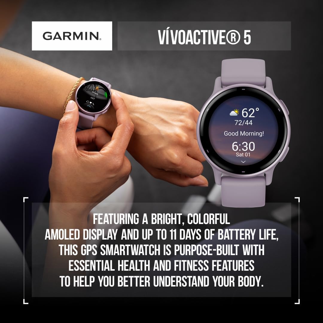 Đồng hồ thông minh Garmin Vivoactive 5 - Hàng chính hãng