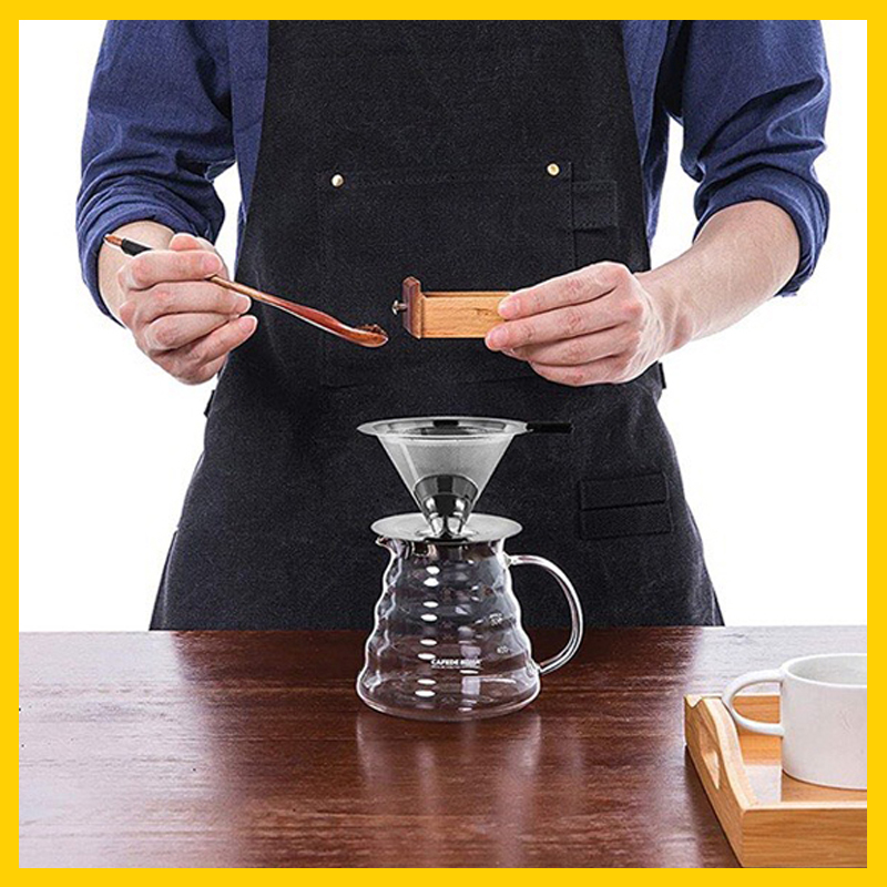 Phễu V60 Bằng Thép Hình Nón (Pour over)