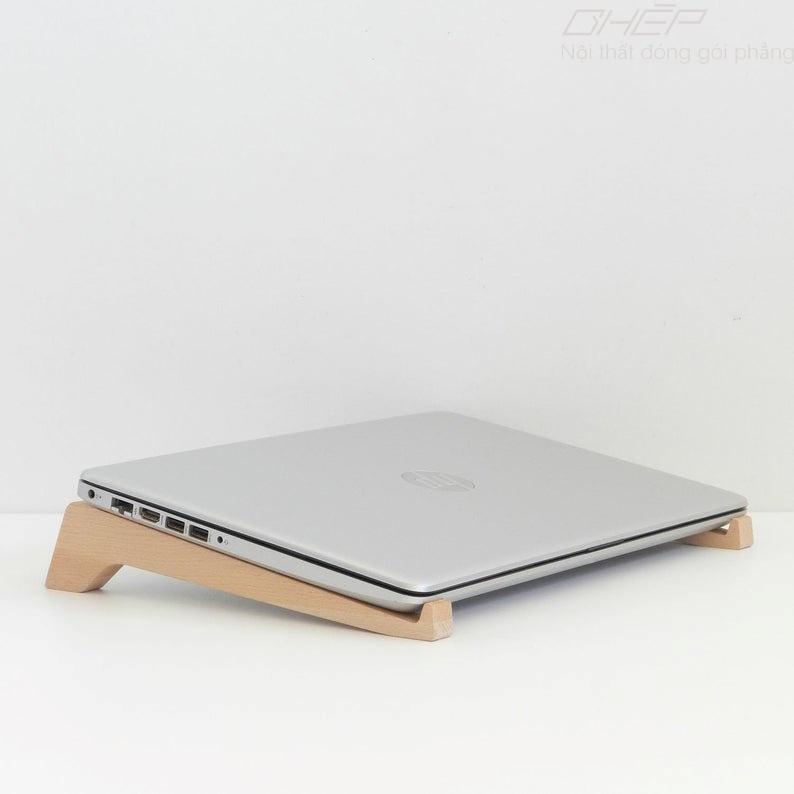 Giá Đỡ Laptop FAS.SUG/ Giá đỡ Laptop Gỗ / Kệ Macbook / Giá Đỡ cho máy tính 13 - 17 inch +