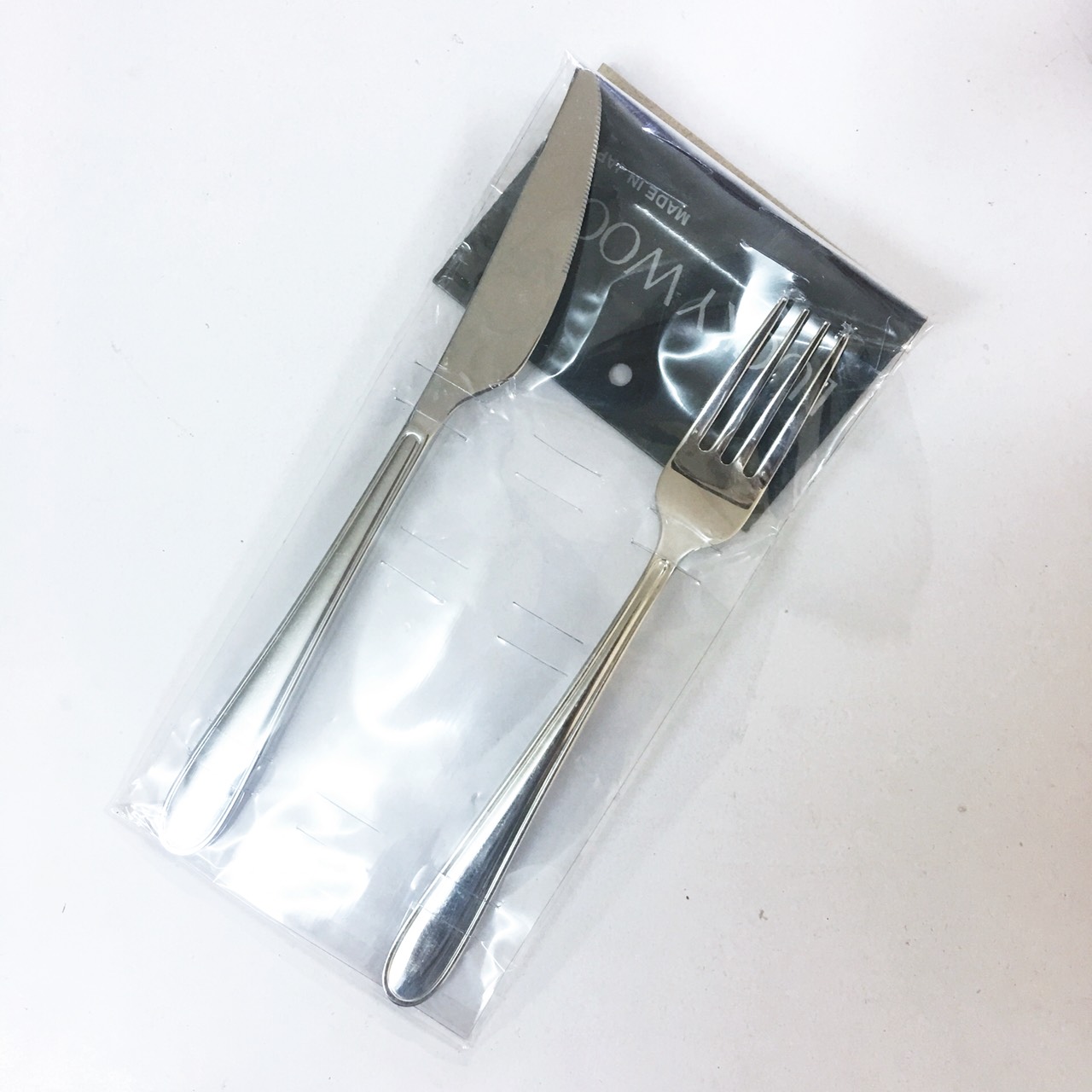 Bộ Dao và Nĩa ăn cao cấp inox sáng bóng của Nhật Bản - DN