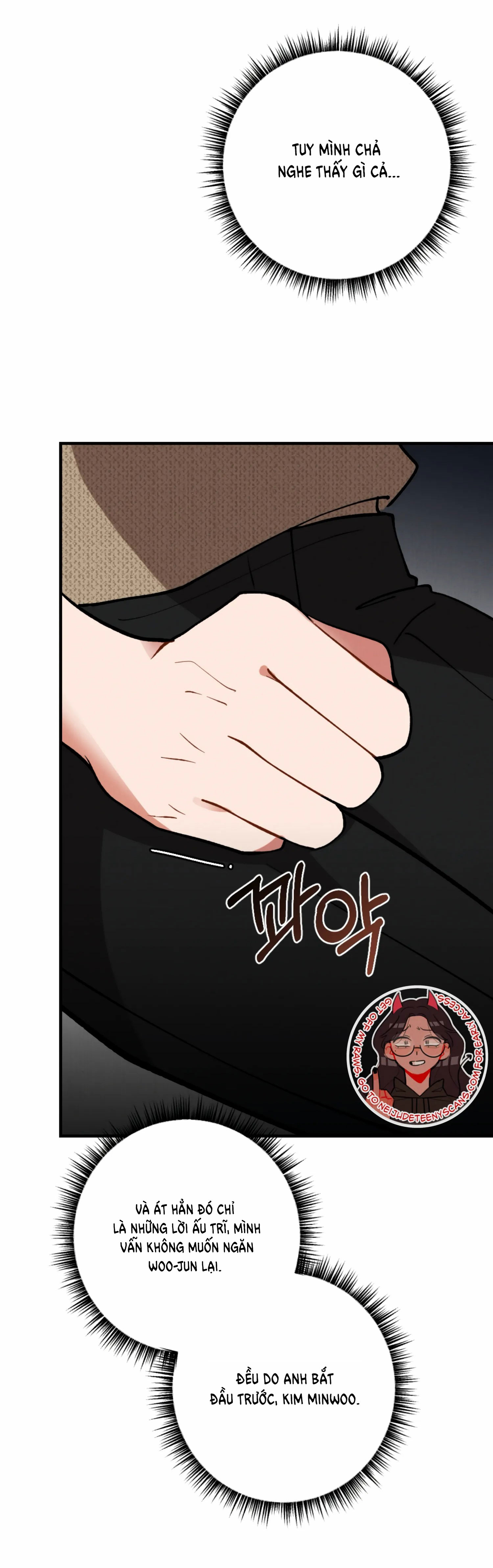 [18+] bạn của em trai không thể to như vậy! chapter 6.1 26