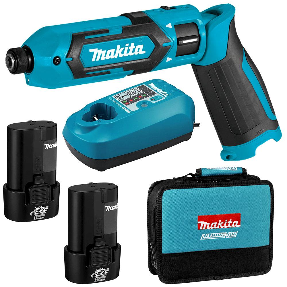 Hình ảnh Máy vặn vít dùng pin(7.2v) Makita TD022DSE