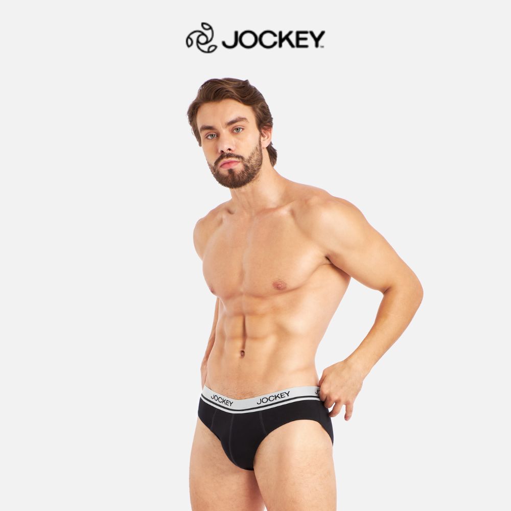 Quần Lót Nam Jockey Tam Giác Thun Visco Thoáng Mát Thấm Hút Mồ Hôi - J1270