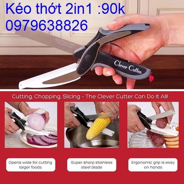 Kéo thớt thông minh 2in1