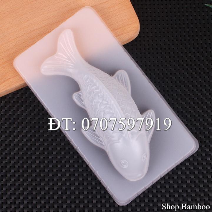 Khuôn cá chép làm bánh, rau câu, khuôn ép xôi, giò chả - Loại 20 cm - Mã số Q 1735