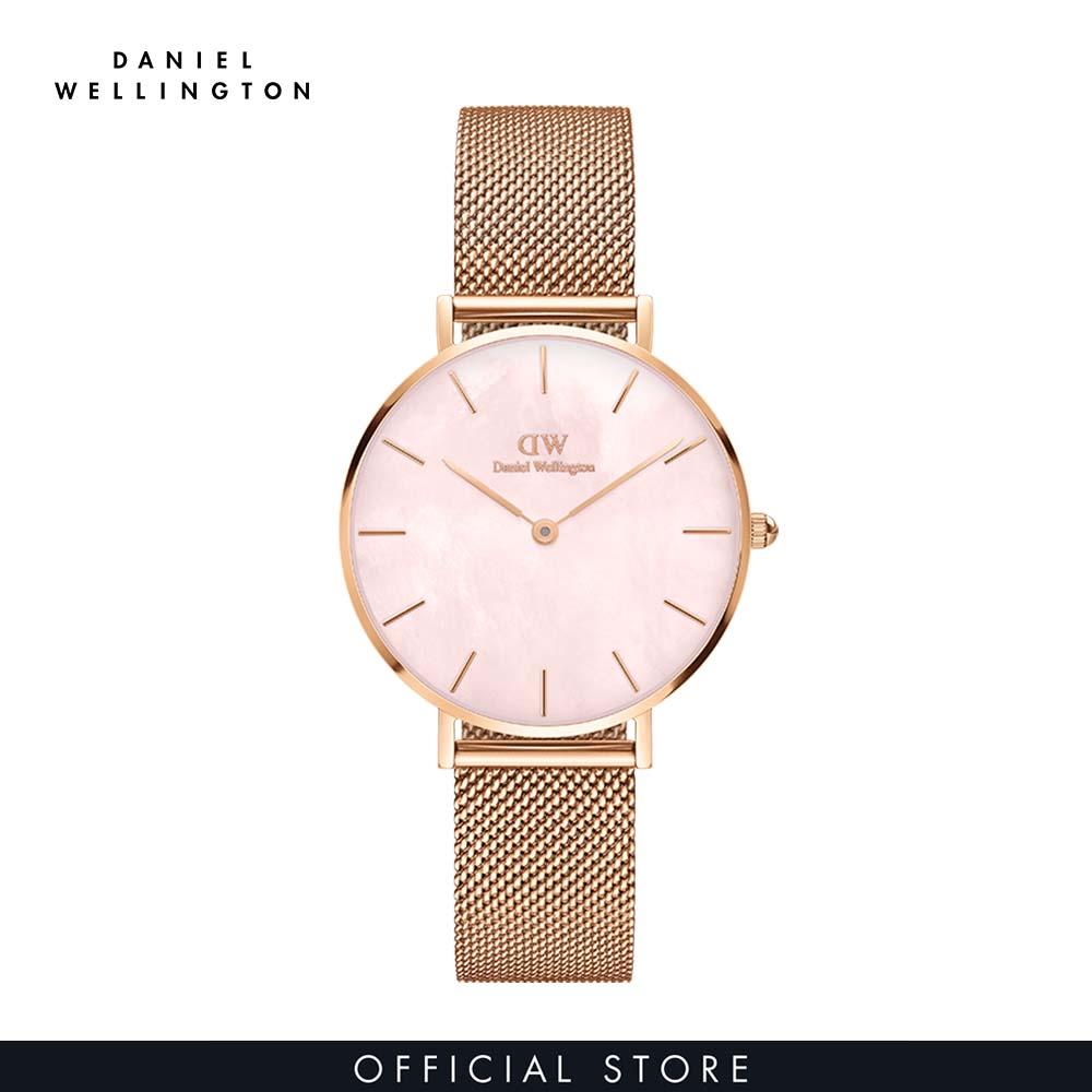 Đồng hồ Nữ Daniel Wellington dây Lưới - Petite Melrose 32 mm DW00100516