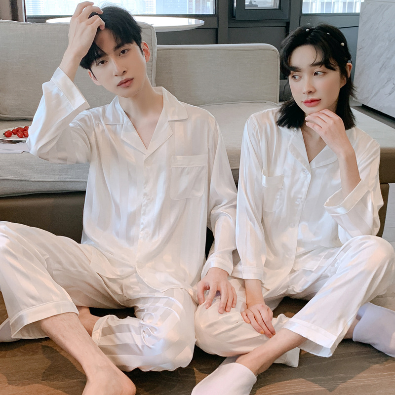 Đồ bộ Pyjama Nam chất liệu phi Lụa rũ, lạnh mềm mại,dù thời tiết xứ nóng vẫn dễ chiệu 88200