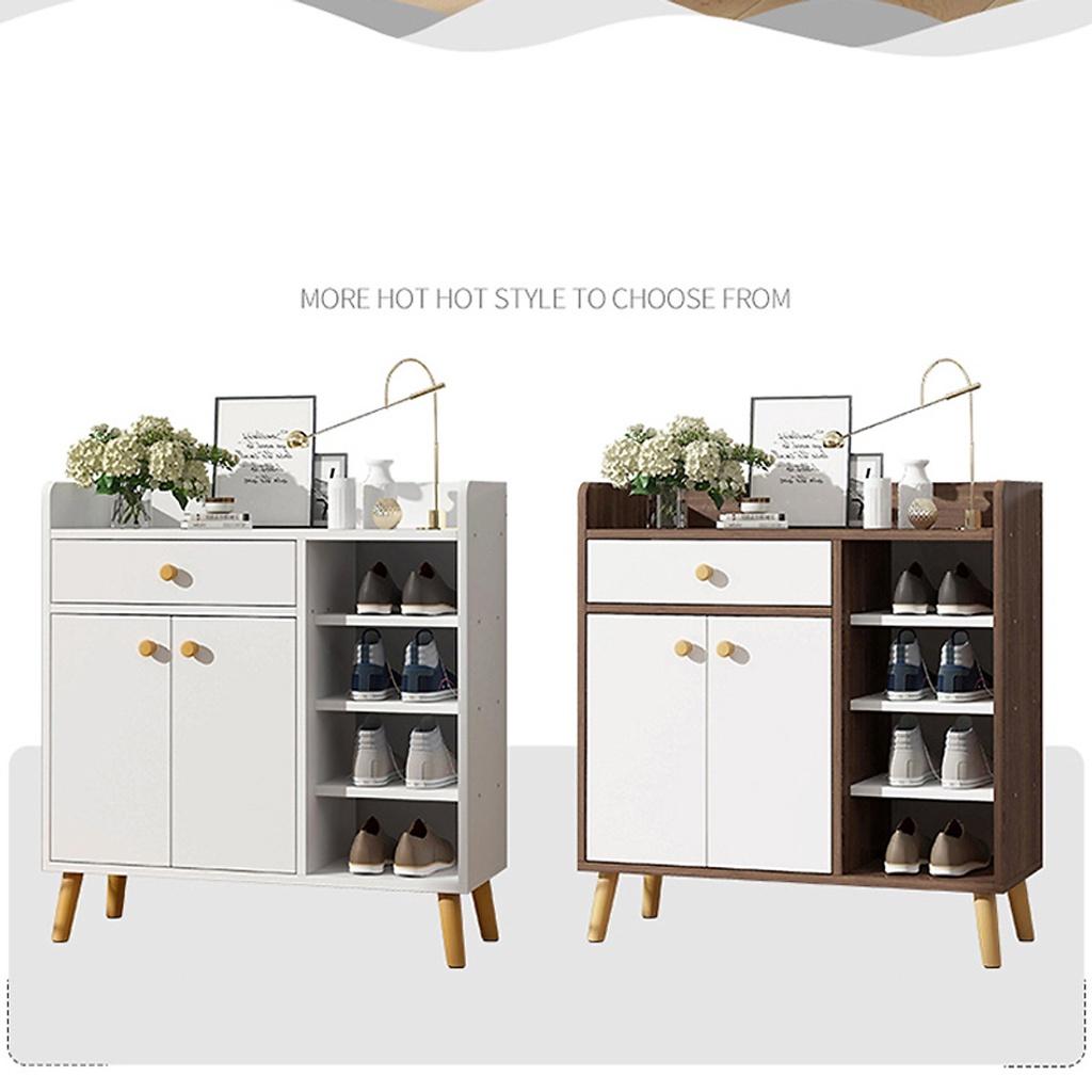 Tủ Giày 4 Chân - Thiết Kế Kiểu Bắc Âu - Mẫu Mới Nhất