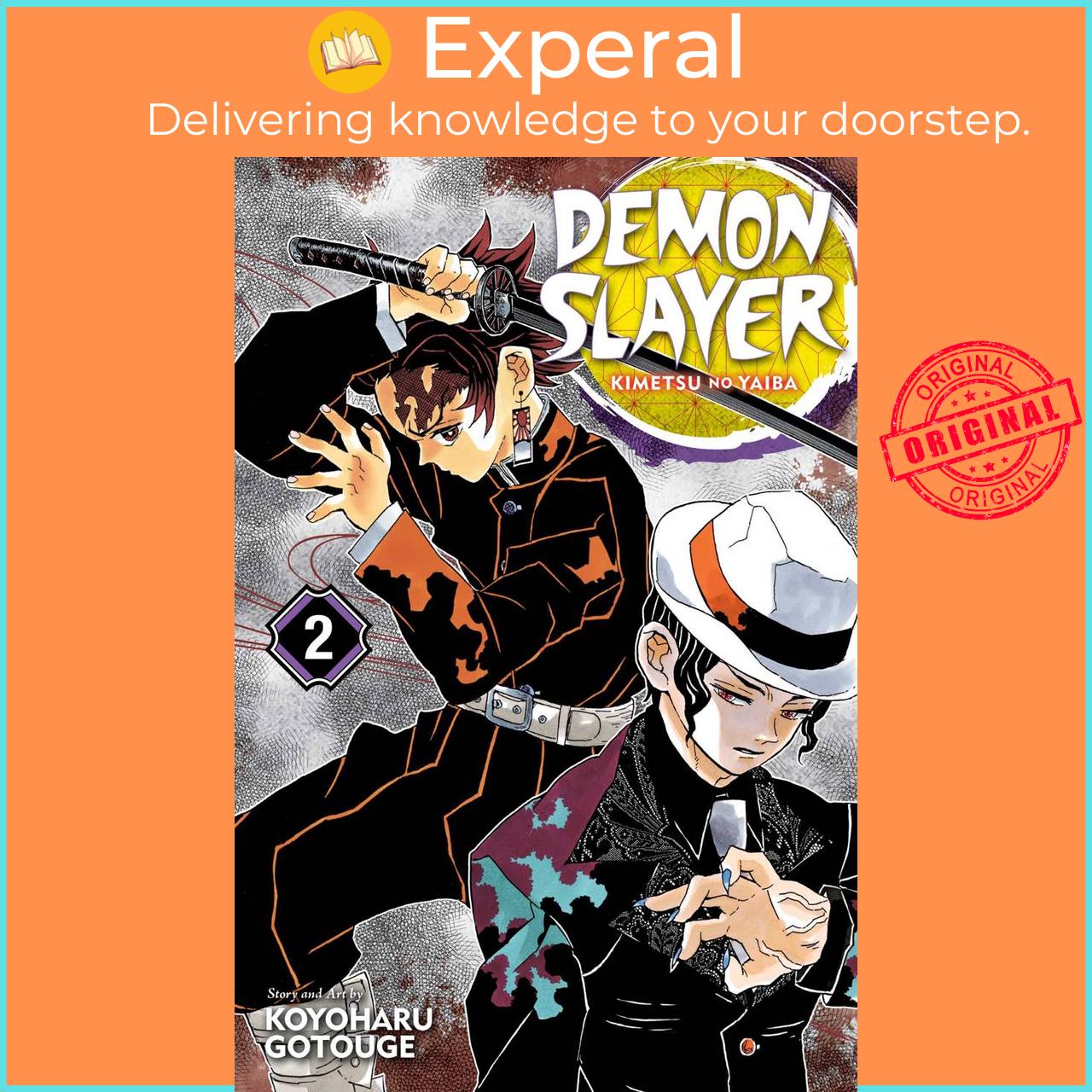 Sách - Demon Slayer: Kimetsu no Yaiba, Vol. 2 by Koyoharu Gotouge (UK edition, paperback)