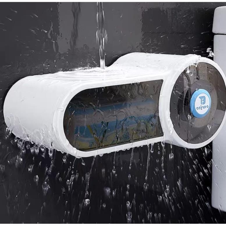 Hộp đựng giấy vệ sinh thông minh dính hít nam trâm chịu lực cao cấp OENON