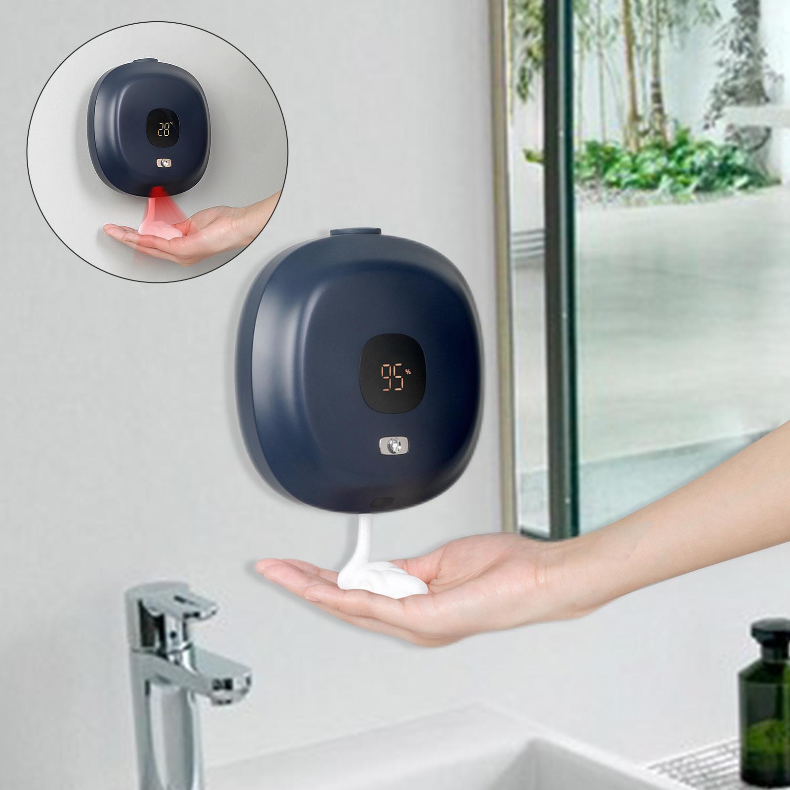 Wall Mount Automatic Soap Dispenser USB Charging Hand Free for